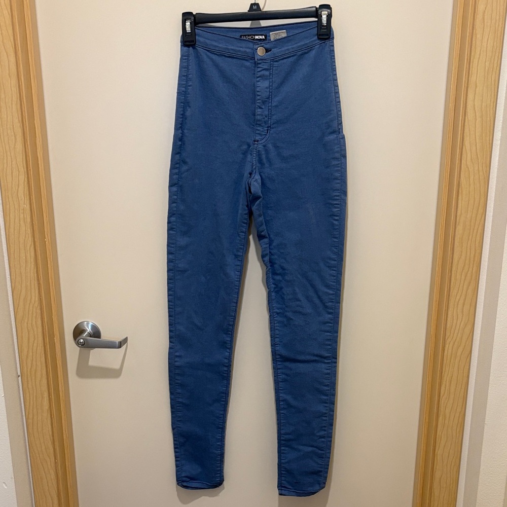 Fashion Nova Blue Pants